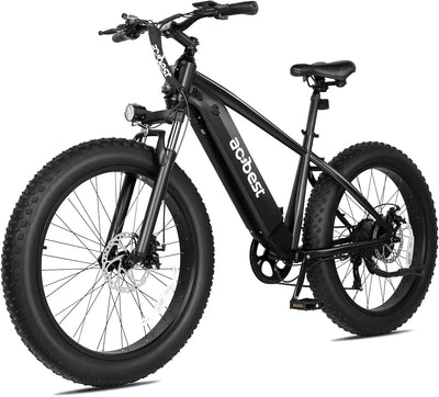 ACTBEST Ranger All-Terrain Electric Mountain Bike, 1400W Peak Motor, 65-Mile Range, 26×4 Inch Fat Tires