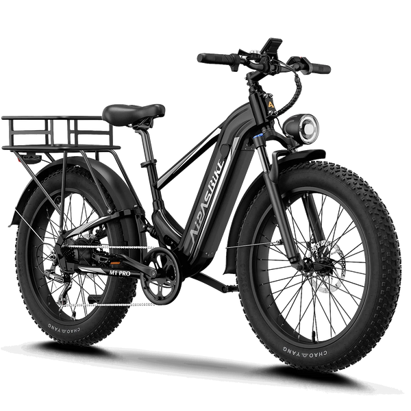 Aipas M2 Pro Electric Fat Tire Mountain Bike, 1800W Motor, 48V/17.5Ah, 36 MPH