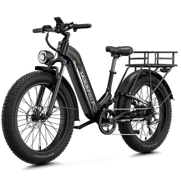 Aipas M2 Pro Electric Fat Tire Mountain Bike, 1800W Motor, 48V/17.5Ah, 36 MPH
