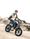 AMYET V9-G60 Peak Fat Tire Electric Bike for Adults, 1500W Motor, 32 MPH