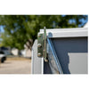 Arrow Yardsaver 4 x 7 ft. Galvanized Steel Lean-To Outdoor Storage Shed, Eggshell