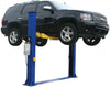 ATLAS Automotive Equipment 9KBPX 2-Post Lift/Hoist, Baseplate Style, 9’6″ Minimum Ceiling Height, 9,000lb Capacity, Symmetric Arms, Dual Hydraulic Chain Drives Cylinders, for Low Ceiling Home Use