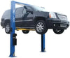 ATLAS Automotive Equipment 9OHSC-SS 2-Post Vehicle Overhead Lift, 11’9” Minimum Ceiling Height, 9,000lb Capacity, Clear Floor, 11’10” Height, 3-Stages Front and 2-Stage Rear Arms, for DIY/Hobbyists