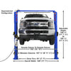 Atlas Equipment Platinum PVL10 ALI Certified Commercials Overhead 10,000 lb. Capacity 2-Post Lift