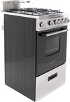 Avanti GR2013CSS 20-Inch Freestanding Gas Range, Stainless Steel