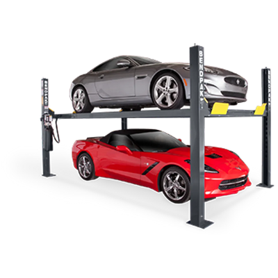BENDPAK HD-9XL 9,000-lb. Capacity / Four-Posts Lift / Standard Width / Extended Length