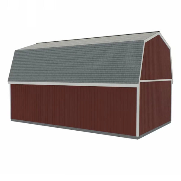 Best Barns Camp Reynolds 16 x 32 ft. Gambrel Wood 2-Story Outdoor Storage Shed Kit