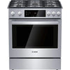 Bosch 800 Series 30 Inch Gas Slide-In Range with True Convection Oven – Stainless Steel