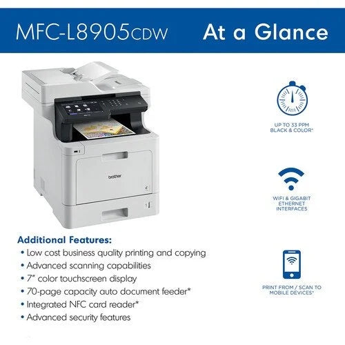 Brother MFC-L8905CDW Wireless Color Laser Printers