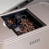 Café Affetto Automatic Espresso Machine + Milk Frother | Built-In & Adjustable Espresso Bean Grinders | One-Touch Brew in 90 Seconds | Steel Silver, 1.2 Liter, (C7CEBBS2RS3)