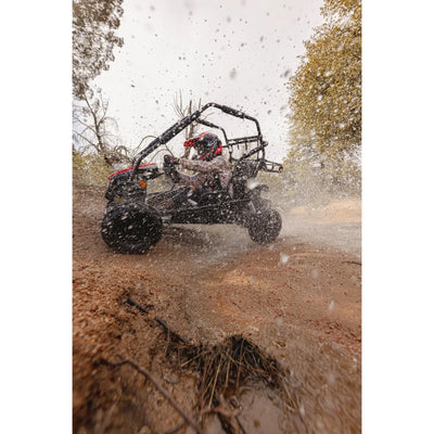 Coleman Powersports GK200 196cc Gas Powered Dual Seat Go-Karts.