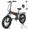 Colorway Orange 750W Fat Tire Electric Bike
