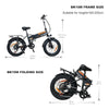 Colorway Orange 750W Fat Tire Electric Bike
