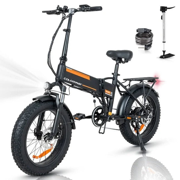 Colorway ORANGE Electric Bikes.