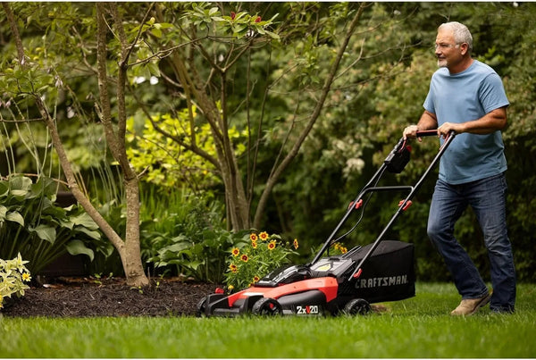 CRAFTSMAN V20 Lawn Mower, Push Mowers.