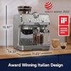 De’Longhi La Specialista Arte Evo Espresso Machine – Compact Cold Brew Coffee Maker with Grinder, Milk Steam Wand/Frother & Tamping Tools – Home Barista Kit for Lattes, Cappuccinos, Iced Coffees