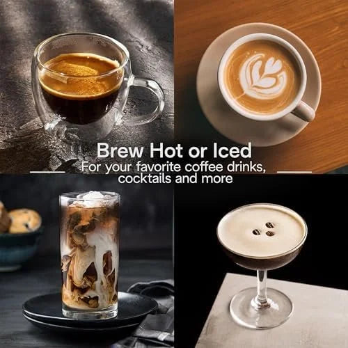 De’Longhi Magnifica Evo Automatic Espresso & Coffee Machine with Auto Milk Frother, Built-in Grinder & Auto-Clean Function – For Latte, Cappuccinos, Americano, Iced Coffee, ECAM29084SB , Silver