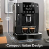 De’Longhi Magnifica Start Automatic Espresso Machine with Manual Milk Frother & Built in Grinder – 3 One-Touch Recipes, Easy-to-Clean, Home Barista Coffee Maker for Lattes, Cappuccino, Iced Coffees