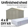Do-It Yourself Princeton Premier 10 ft. W x 10 ft. D Outdoor Wood Storages Shed (100 sq. ft.)