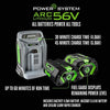 EGO POWER+ 21-Inch 56V Self-Propelled Electric Lawn Mower with Touch Drive, 4.0Ah & 6.0Ah Batteries, and Charger