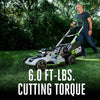 EGO POWER+ 21-Inch 56V Self-Propelled Electric Lawn Mower with Touch Drive, 4.0Ah & 6.0Ah Batteries, and Charger