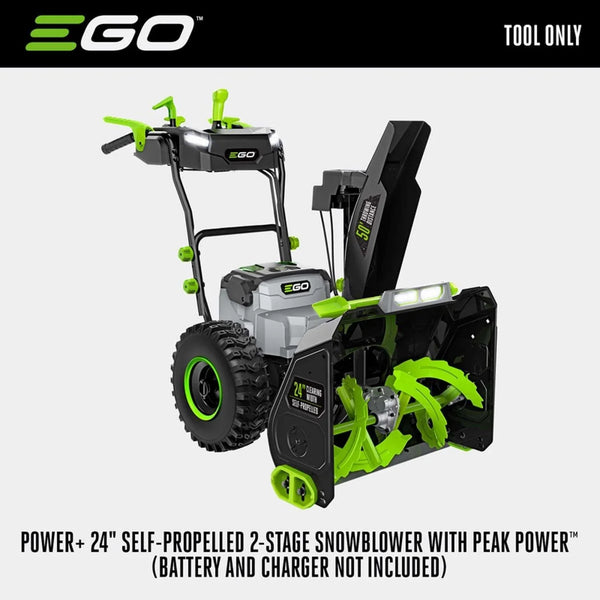 EGO Power+ 24″ Self Propelled 2-Stages Snow Blower SNT2400