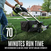 EGO Power+ LM2200SP 22″ Aluminum Deck Select Cut Self-Propelled Lawn Mowers.