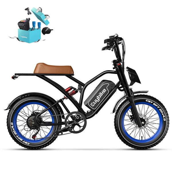 Euybike S4 Moped-Style Fat Tire Electrics Bikes