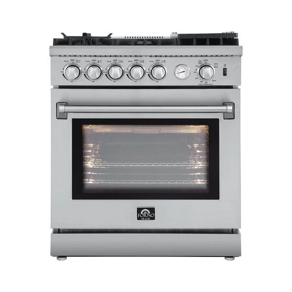 Forno FFSGS6275-30 30-Inch Freestanding Gas Range with Convection