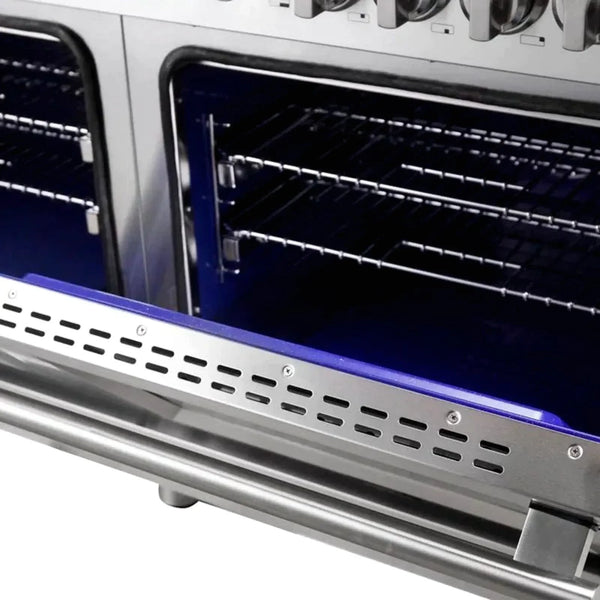 FORNO Massimo 60-Inch Freestanding Dual Fuel Range in Stainless Steel – FFSGS6125-60