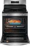 Frigidaire FCRE3062AS 30-inch Freestanding Electric Range with EvenTemp, Stainless Steel