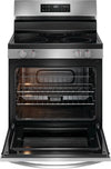 Frigidaire FCRE3062AS 30-inch Freestanding Electric Range with EvenTemp, Stainless Steel