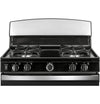 GE 30″ Free-Standing Gas Range with 4 Sealed Burners, Stainless Steel (JGBS30RETSS)