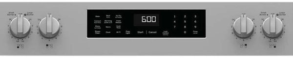 GE 30-inch Freestanding Electric Convection Range with No Preheat Air Fry, WiFi, and EasyWash Oven Tray, Stainless Steel
