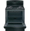 GE 30 Inch Freestanding Electric Range with Self-Clean Oven, Black (JB256DMBB)