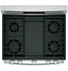 GE 30-Inch Freestanding Gas Range with 4.8 cu. ft. Oven Capacity and Sealed Cooktop Burners