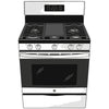 GE 30-Inch Freestanding Gas Range with 4.8 cu. ft. Oven Capacity and Sealed Cooktop Burners