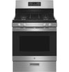 GE 30-Inch Freestanding Gas Range with 4.8 Cu. Ft. Oven, Stainless Steel – JGBS61RPSS