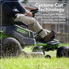 Greenworks 60V 42″ Cordless Battery CrossoverT Riding Lawn Mowers.
