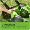Greenworks 80V 21″ Cordless Self-Propelled Lawn Mowers.