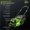 Greenworks Pro 60V 22″ Cordless Self-Propelled Push Lawn Mower