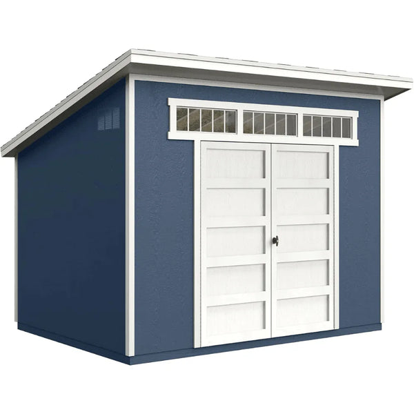 Handy Home Products Olympia 10 ft. W x 7.5 ft. D Manufactured Wood Storage Shed