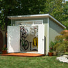 Handy Home Products Olympia 10 ft. W x 7.5 ft. D Manufactured Wood Storage Shed