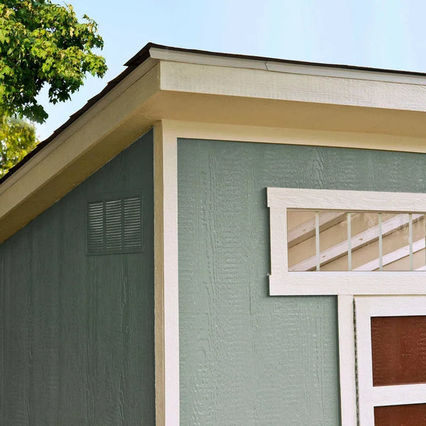 Handy Home Products Olympia 10 ft. W x 7.5 ft. D Manufactured Wood Storage Shed