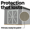Handy Home Products Rookwood 10 ft. x 12 ft. Wood Storage Shed Kit with Floor – Durable Outdoor Storage