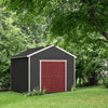 Handy Home Products Rookwood 10 ft. x 12 ft. Wood Storage Shed Kit with Floor – Durable Outdoor Storage