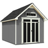 Handy Home Products Tribeca 10 ft. W x 12 ft. D Wood Storage Shed with Floor