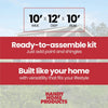 Handy Home Windemere 10×12 Storage Shed