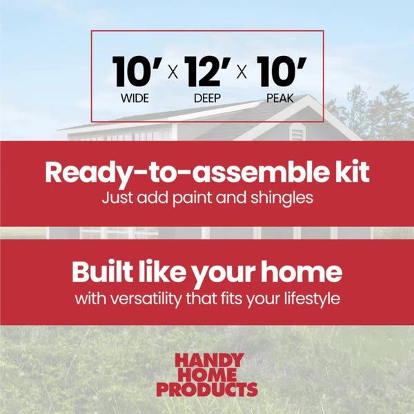 Handy Home Windemere 10×12 Storage Shed