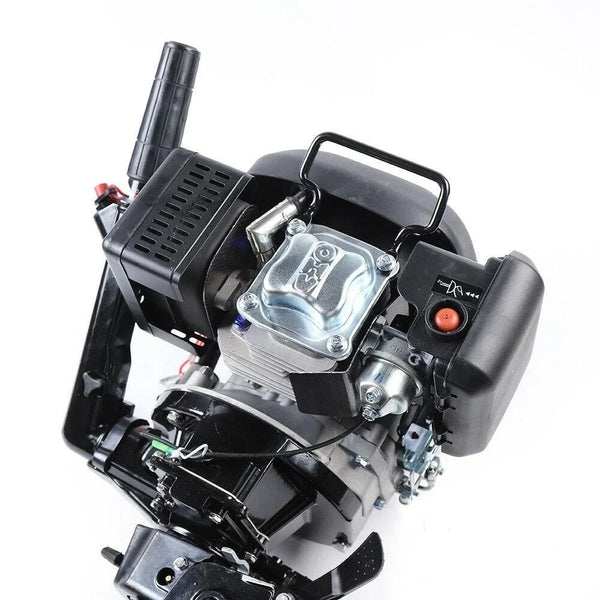 Hangkai Water Cooled 2 Stroke 6HP Outboards Motors Petrol Powered Engine